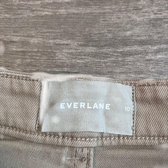 Everlane High-waisted khaki cotton shorts - Picture 3 of 6
